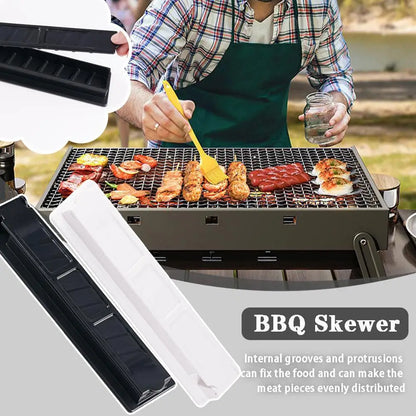 BBQ Meat Skewers Making Molds - Single Row Kebab Maker