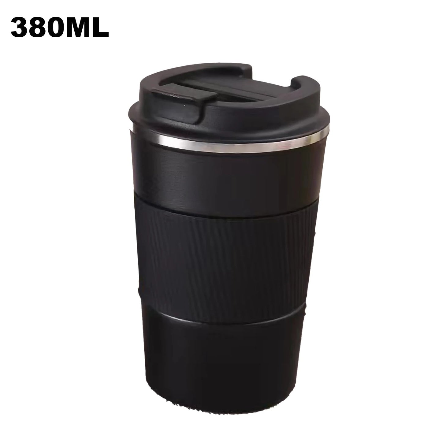 380 Ml /510 Ml Stainless Steel Coffee Cups Leak-Proof Non-Slip Thermal Mug Car Vacuum Water Bottle for Travel Coffeeware Teaware