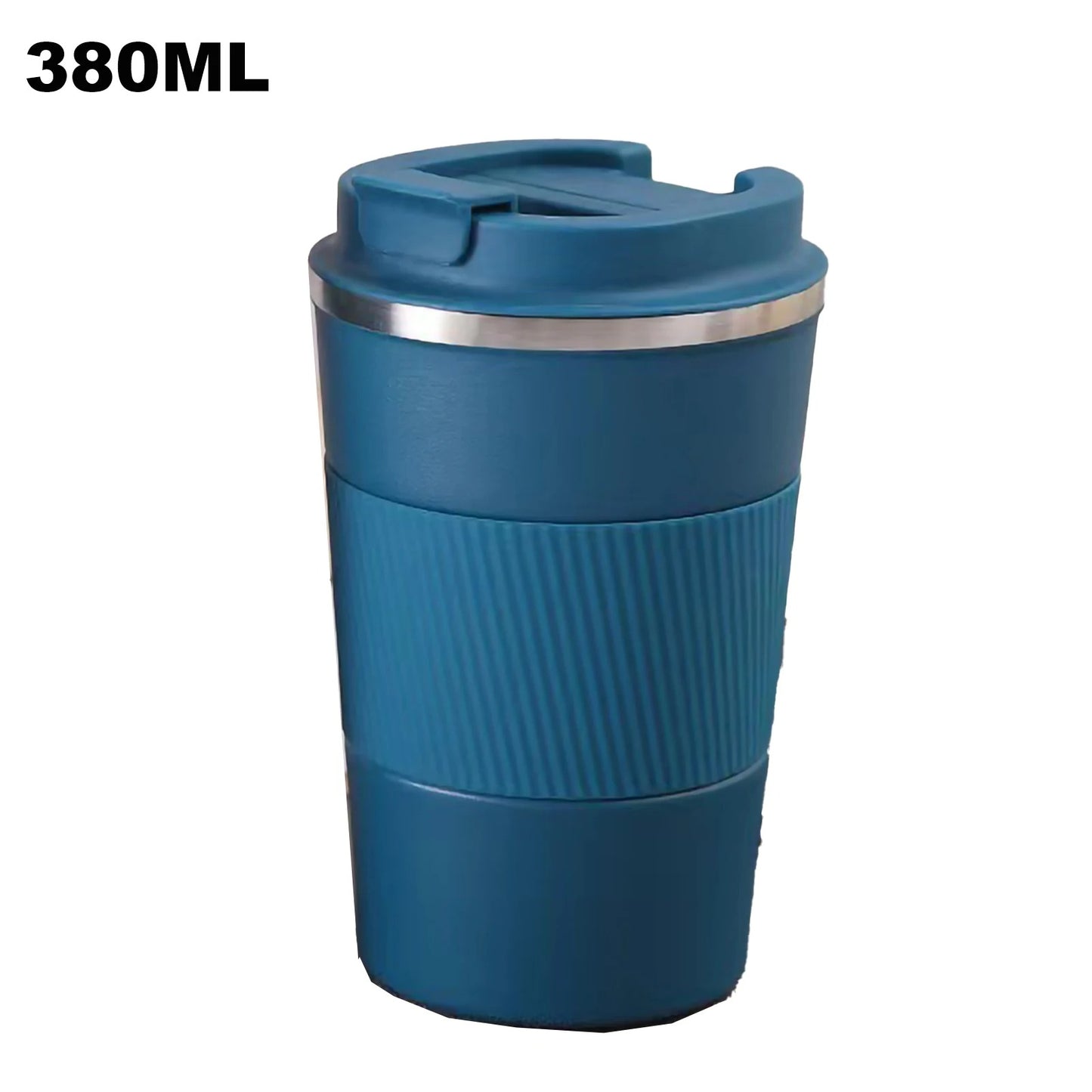 380 Ml /510 Ml Stainless Steel Coffee Cups Leak-Proof Non-Slip Thermal Mug Car Vacuum Water Bottle for Travel Coffeeware Teaware